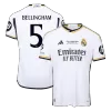 Real Madrid Cheap Authentic Football Jersey BELLINGHAM #5 Home 2023/24 - UCL FINAL - Soccer Store Near