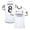 Real Madrid Soccer Jersey KROOS #8 Home 2023/24 -UCL FINAL - Soccer Store Near