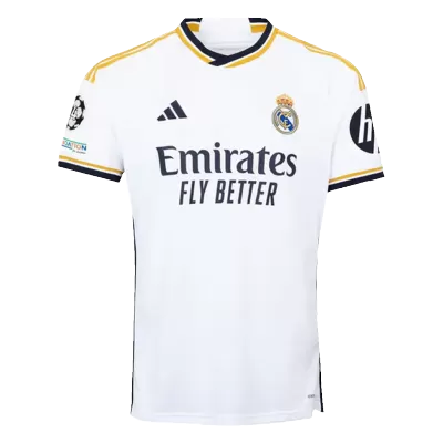 Real Madrid Soccer Jersey Home 2023/24 -UCL - Soccer Store Near