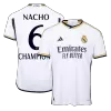 CHAMPIONS Real Madrid Cheap Football Jersey NACHO #6 Home 2023/24 - Authentic Version - Soccer Store Near