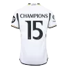 Real Madrid Soccer Jersey CHAMPIONS #15 Home 2023/24 Champions -UCL FINAL - Soccer Store Near