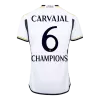 Real Madrid Soccer Jersey CARVAJAL #6 Home 2023/24 Champions - Soccer Store Near