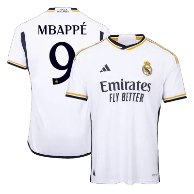 Real Madrid Cheap Football Jersey MBAPPÉ #9 Home 2023/24 - Authentic Version - Soccer Store Near