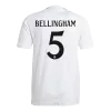 Real Madrid Cheap Football Jersey BELLINGHAM #5 Home 2024/25 - Authentic Version - Soccer Store Near