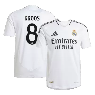 Real Madrid Cheap Football Jersey KROOS #8 Home 2024/25 - Authentic Version - Soccer Store Near