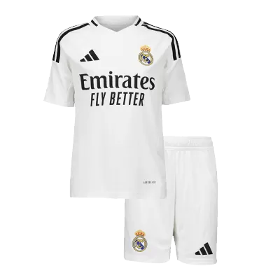 Real Madrid Cheap Kids Kit Home 2024/25 (Shirt+Shorts) - Soccer Store Near