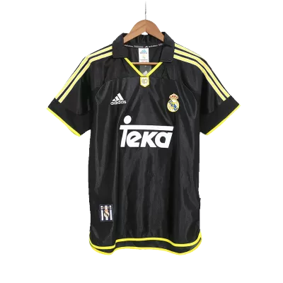 Real Madrid Vintage Soccer Jersey Away 99/01 
 - Soccer Store Near