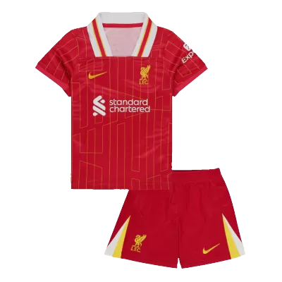 Liverpool Cheap Kids Kit Home 2024/25 (Shirt+Shorts) - Soccer Store Near