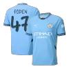 Manchester City Soccer Jersey FODEN #47 Home 2024/25 -UCL - Soccer Store Near