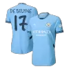 Manchester City Cheap Football Jersey DE BRUYNE #17 Home 2024/25 - Authentic Version -UCL - Soccer Store Near