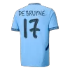 Manchester City Soccer Jersey DE BRUYNE #17 Home 2024/25 -UCL - Soccer Store Near