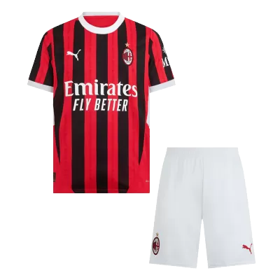 Football Kit AC Milan (Jersey+Shorts) Home 2024/25 - Soccer Store Near