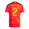 Spain Soccer Jersey CARVAJAL #2 Home 2024 - Soccer Store Near