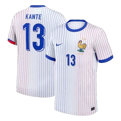 France Soccer Jersey KANTE #13 Away 2024 - Soccer Store Near