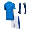 Brazil Cheap Kids Kit Away 2024 (Shirt+Shorts+Socks) - Soccer Store Near