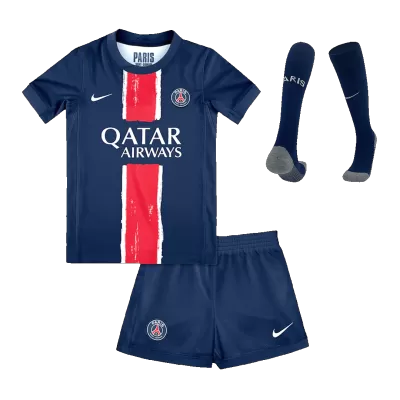 PSG Cheap Kids Kit Home 2024/25 (Shirt+Shorts+Socks) - Soccer Store Near