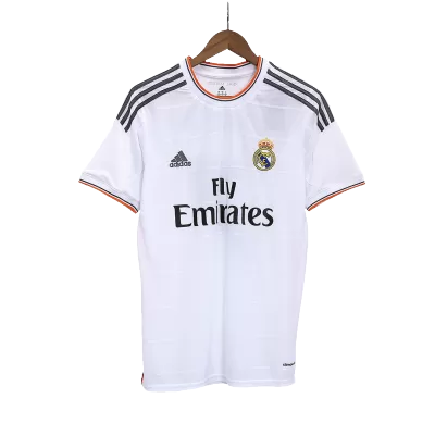 Real Madrid Vintage Soccer Jersey Home 2013/14 - Soccer Store Near