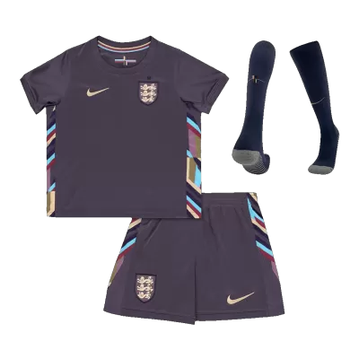 England Cheap Kids Kit Away 2024 (Shirt+Shorts+Socks) - Soccer Store Near