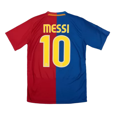 Barcelona Vintage Soccer Jersey MESSI #10 Home 2008/09 
 - UCL Final - Soccer Store Near